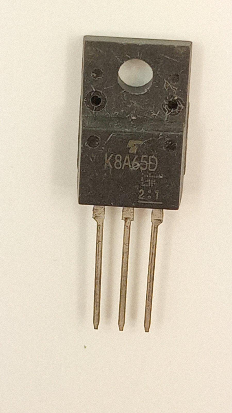 Транзистор TK8A65D n-channel 650V 8A 0,7Om TO220-FP