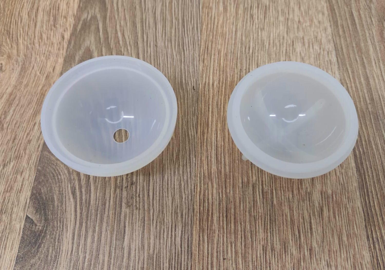 Форма молд Шар из двух половин для эпоксидной смолы 60 мм (5371) - фото 3 Форма молд Шар из двух половин для эпоксидной смолы 60 мм (5371) - фото 3