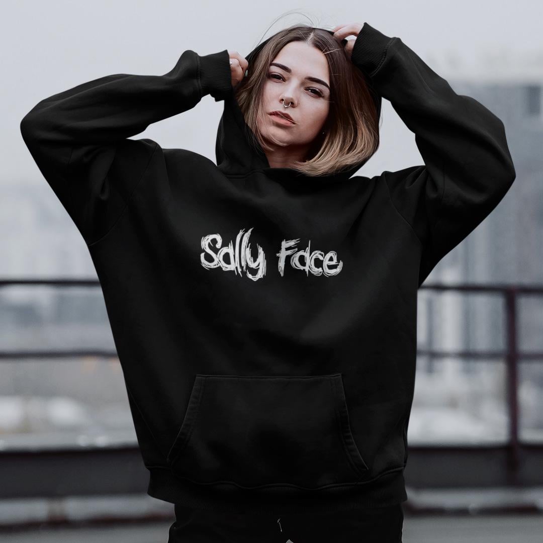 Худи флисовый женский Sally Face Game Poster M Черный (0000021606)