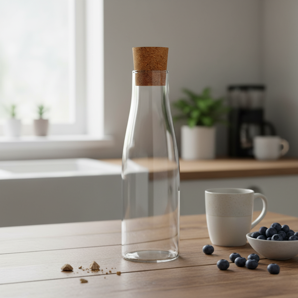 Пляшка для води Herisson з корковою кришкою 350 мл - фото 2