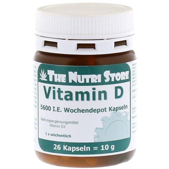 Витамин D The Nutri Store Vitamin D 5600 IE 26 Caps (ФР-00000125)