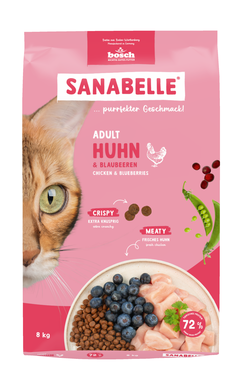Сухой корм для котов Bosch Sanabelle Chicken 8 кг
