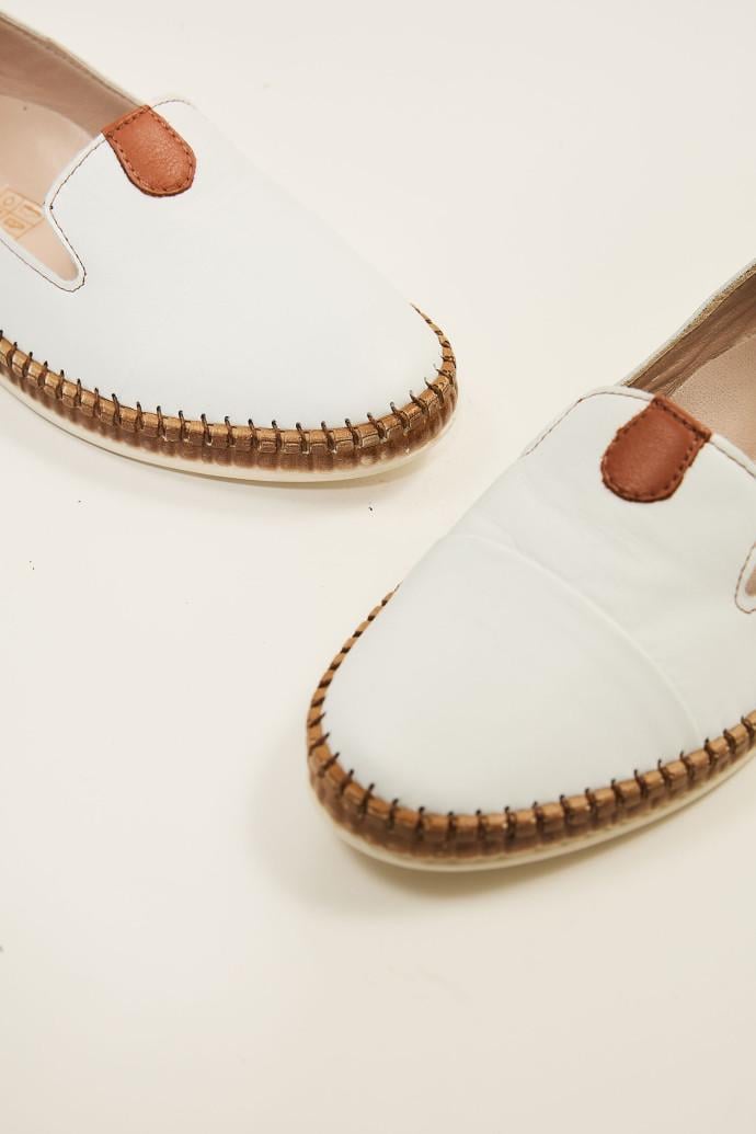 Мокасины женские Anna Lucci 186098 р. 36 Белый (17443_36) - фото 4 Мокасины женские Anna Lucci 186098 р. 36 Белый (17443_36) - фото 4