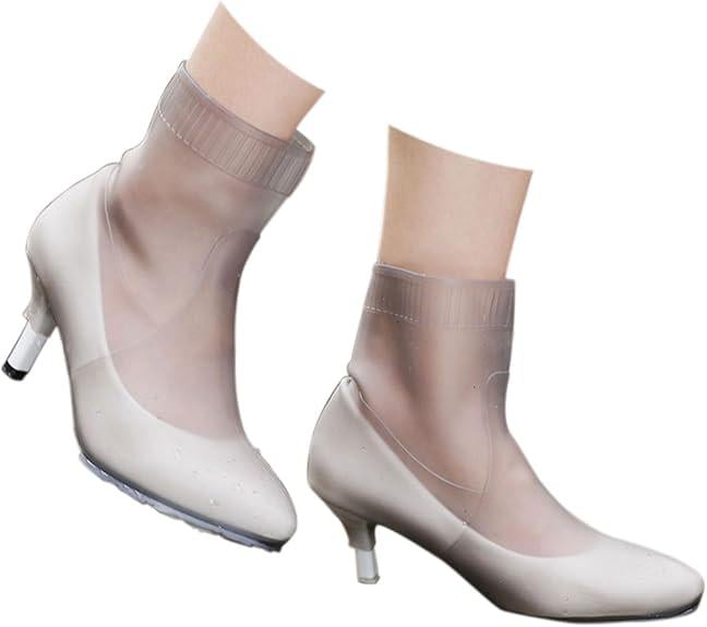 Бахилы на обувь резиновые под подбор 907 Gray (17558)