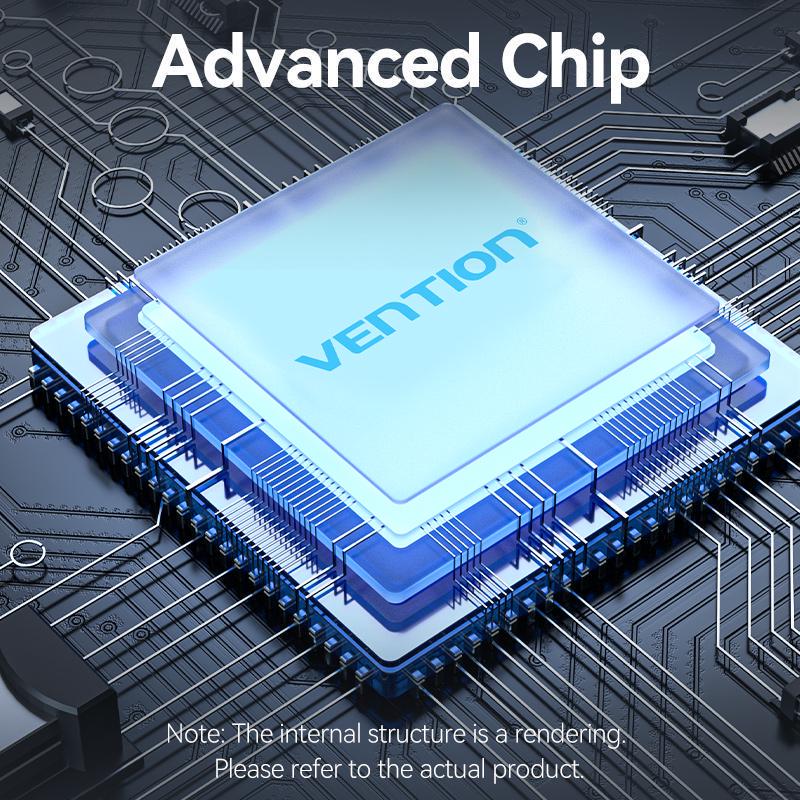 USB-хаб Vention Type-C-3x USB 3.0/5 Гбит/с HDMI 4K 60Hz/Type-C PD 100W/SD/TF карты RJ45 1 Гбит/с USB-C Серый (TQKHB) - фото 10 USB-хаб Vention Type-C-3x USB 3.0/5 Гбит/с HDMI 4K 60Hz/Type-C PD 100W/SD/TF карты RJ45 1 Гбит/с USB-C Серый (TQKHB) - фото 10