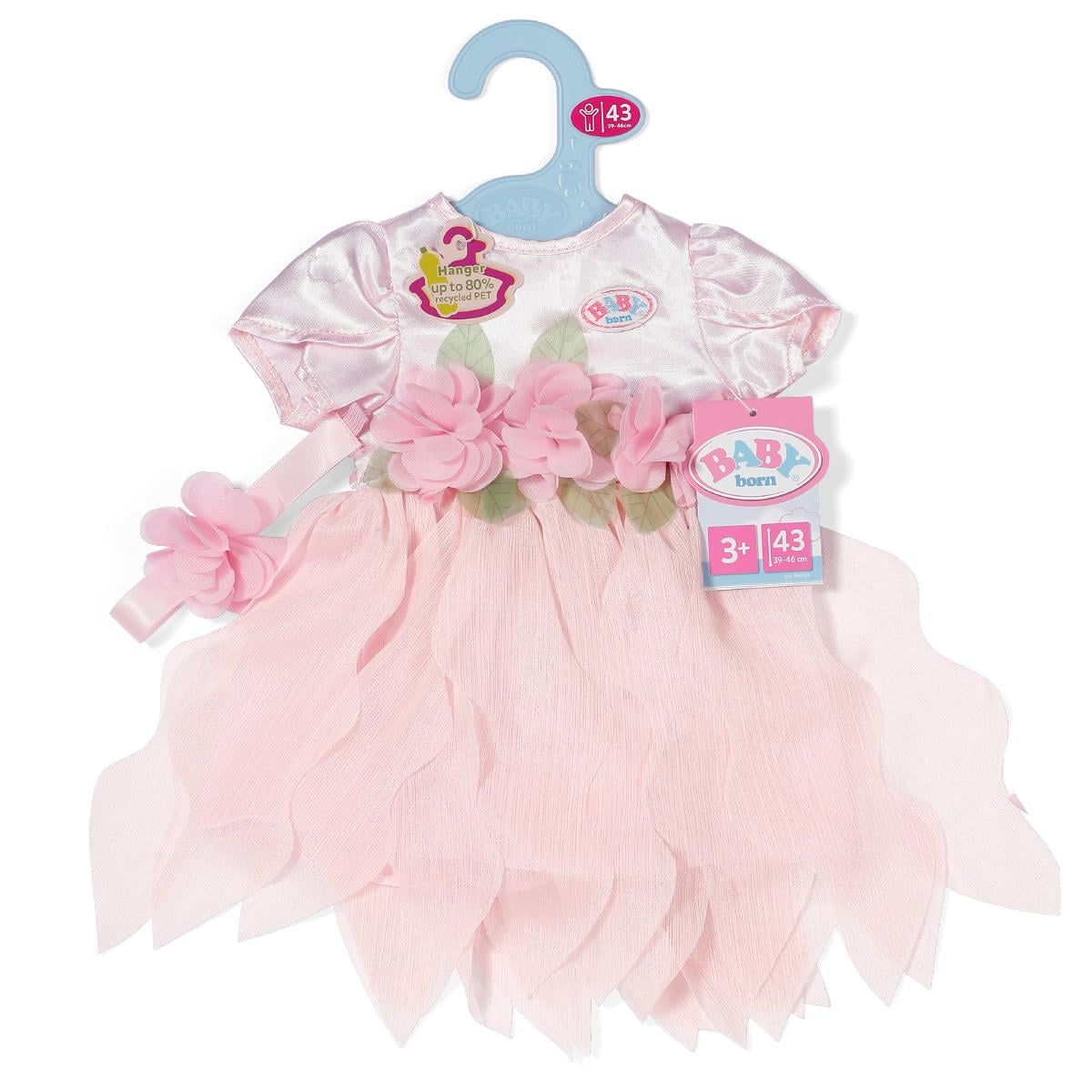 Набор одежды для куклы Baby Born Цветочная фея 43 см Разноцветный (AA12346318)
