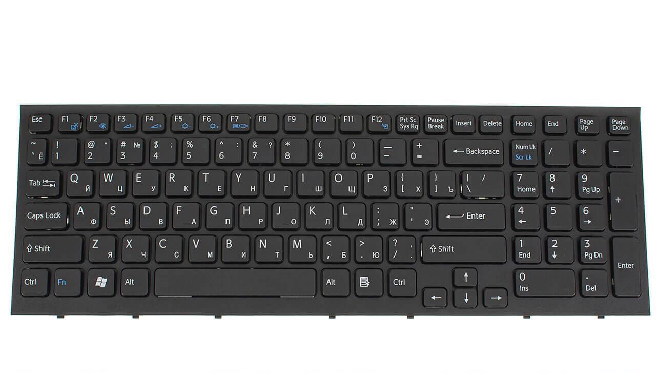 Клавиатура для ноутбука Sony Vaio VPCEB4M1EBQ матовая (148792821)