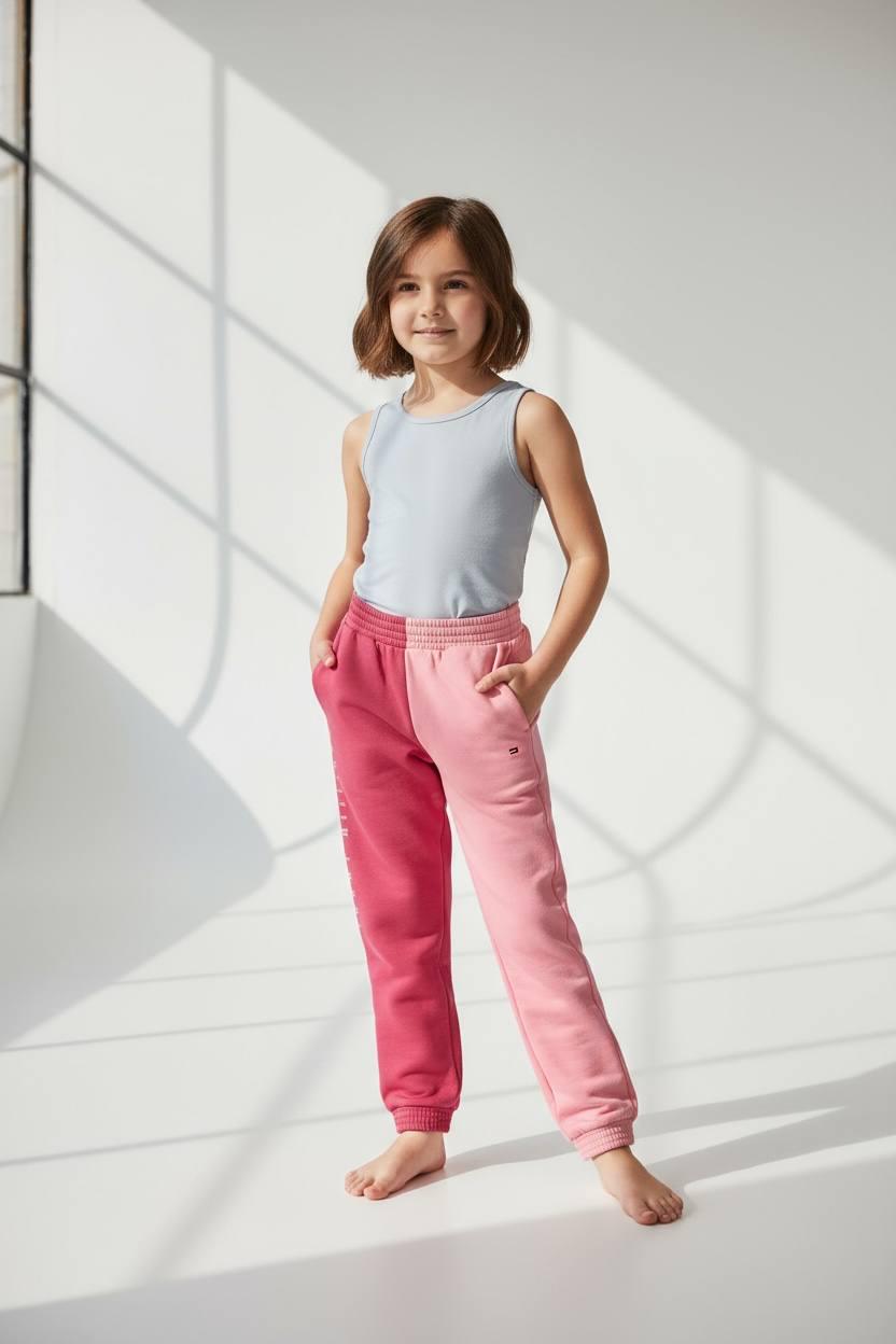 Штани Tommy Hilfiger 12 років 152 см Рожевий