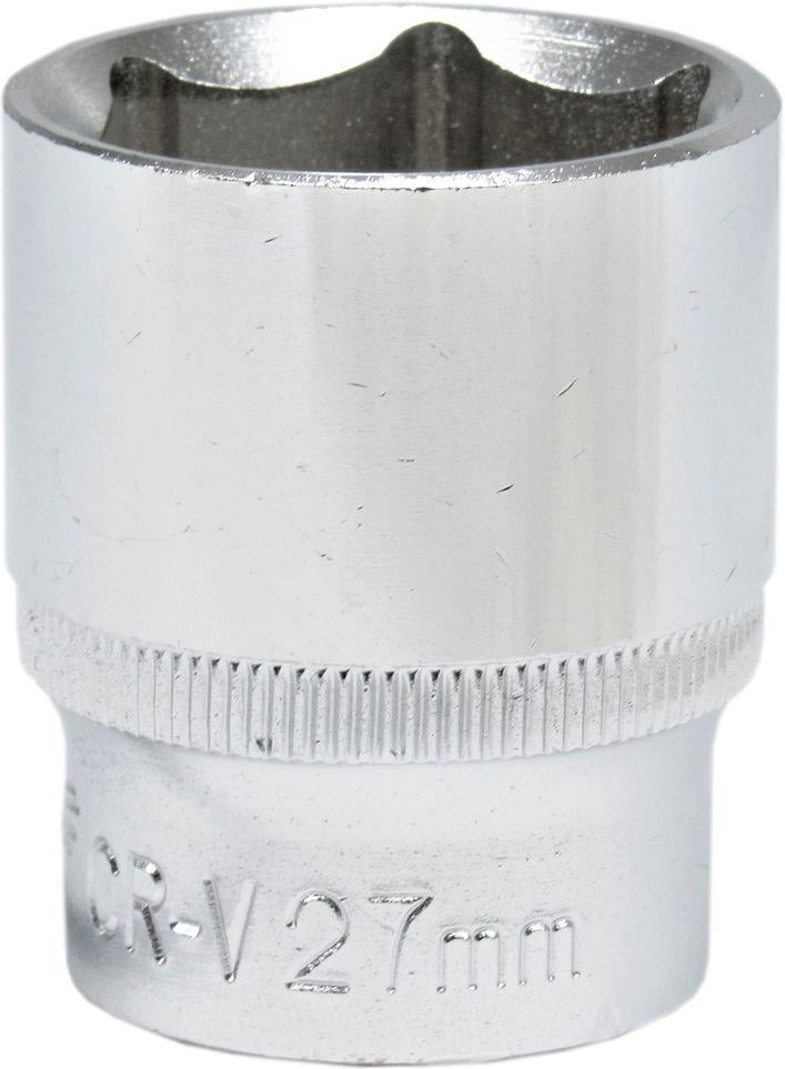 Головка торцевая низкая шестигранная Alloid 1/2 27 мм (ТГ-40127М)