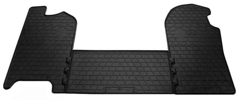 Коврики резиновые Stingray для Iveco Daily IV 06- design 2016- 3 шт. (1035013)