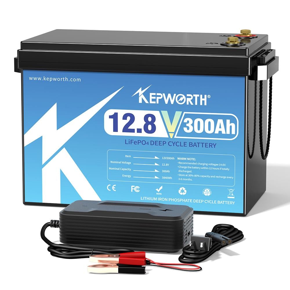 Аккумулятор Kepworth LiFePO4 12V 300Ah 3840W с зарядным устройством BMS (K12300385) - фото 4