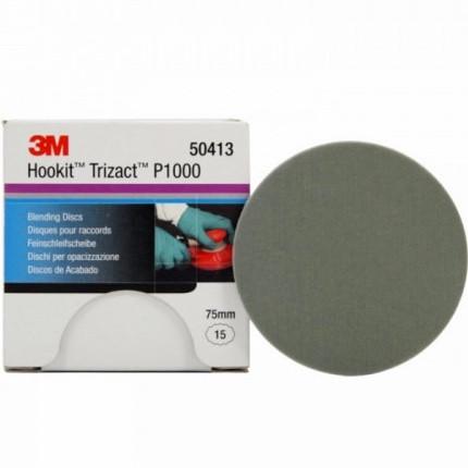 Круг абразивный микротонкий на вспененной основе 3M Trizact™ Ø 75 мм P1000