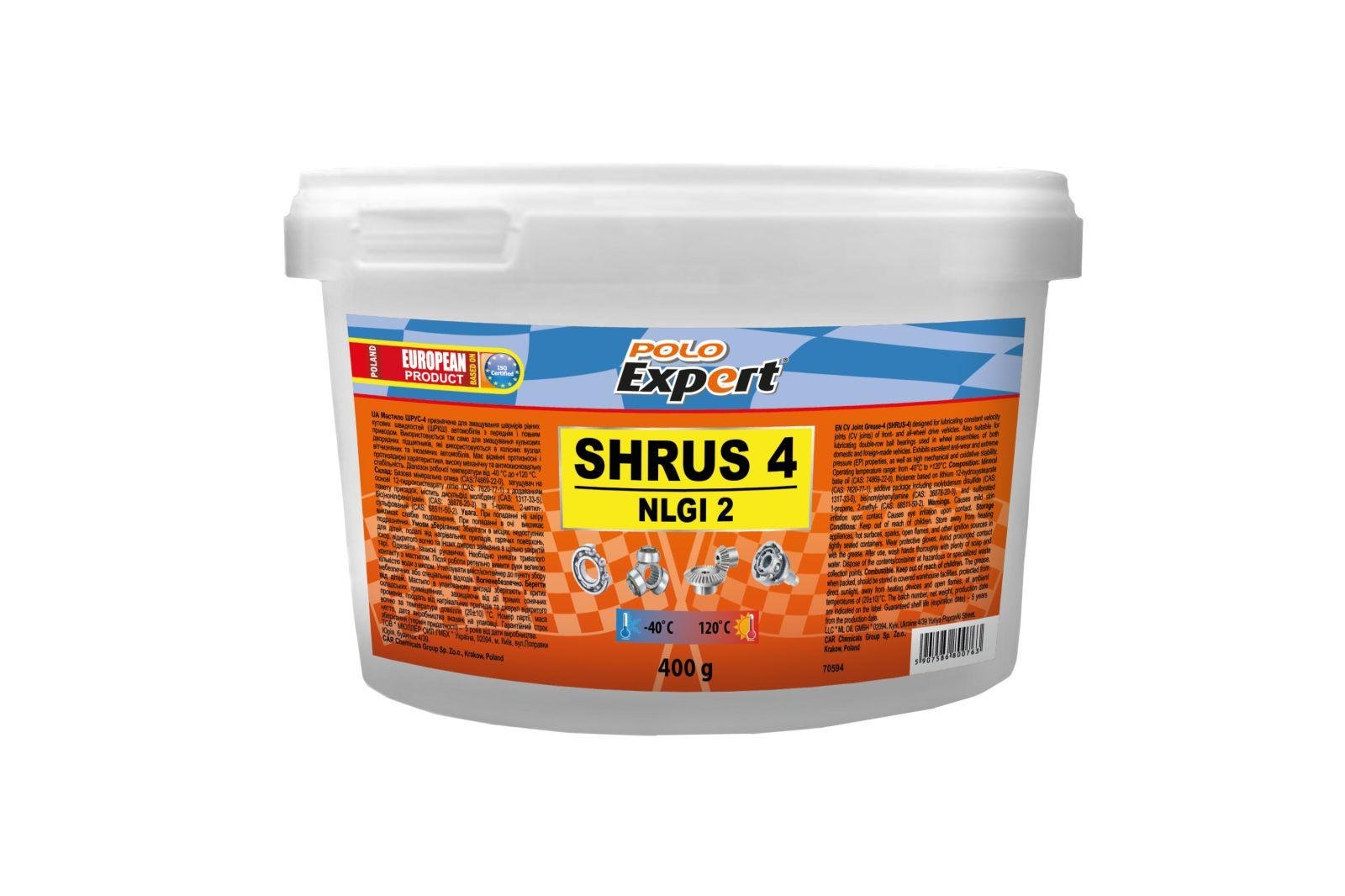 Смазка литиевая Polo Expert ШРУС-4 12184 400 г (207307) - фото 1 Смазка литиевая Polo Expert ШРУС-4 12184 400 г (207307) - фото 1