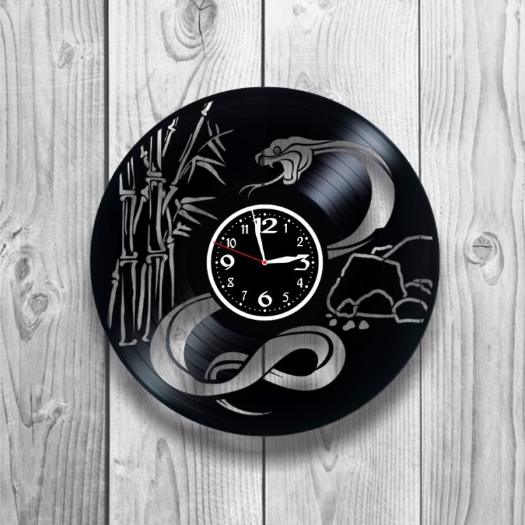 Часы настенные Кобра 0113 из виниловой пластинки