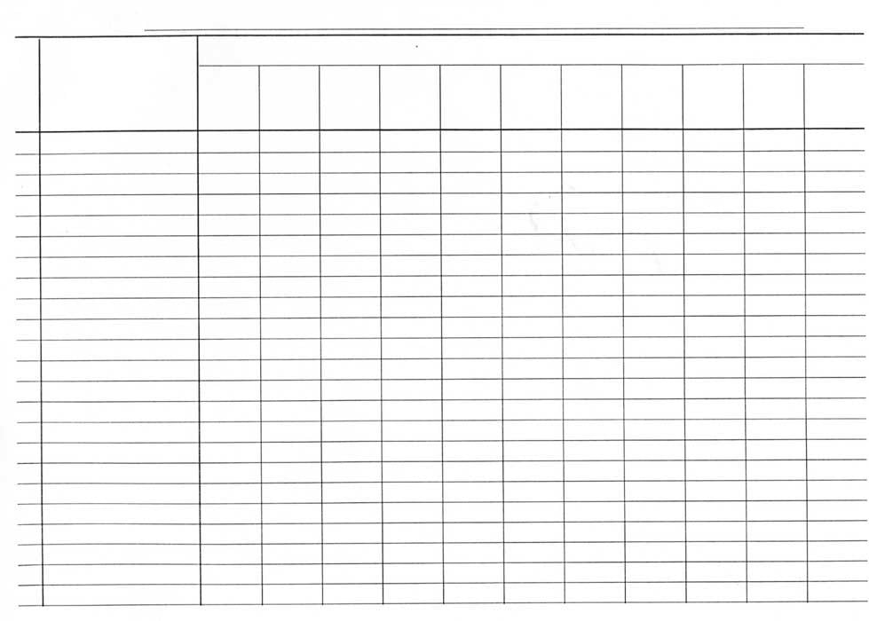 Пустографка А4 офсетна двостороння горизонтальна 100 арк. блок (R44069)