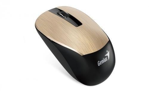 Мышь беспроводная Genius NX-7015 USB 2,4 GHz оптический сенсор Eye 1200 dpi 3 кнопки 1xAA Золотистый