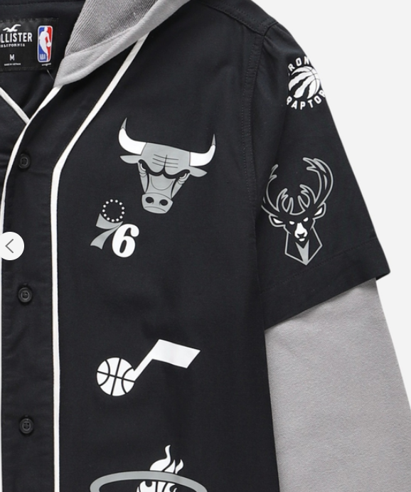 Худі чоловіче Hollister L Чорно-сірий - фото 2