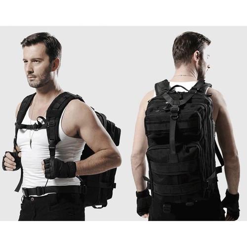 Рюкзак з системою швидкого скиду Trizand 26 л 44х28х16 см Чорний (27917683) - фото 3 Рюкзак з системою швидкого скиду Trizand 26 л 44х28х16 см Чорний (27917683) - фото 3