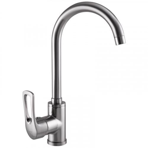 Смеситель для кухни Zerix SAR 181 нержавейка (9205)