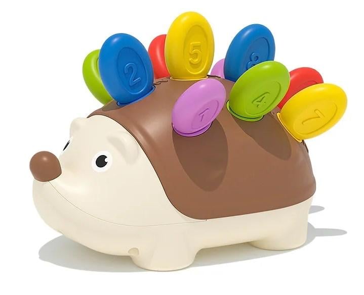 Игрушка Монтессори для малышей для развития мелкой моторики/координации/мышления/изучение цвета и цифр (1591)