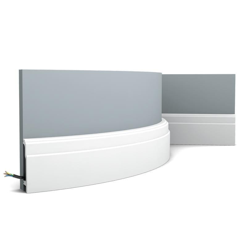 Плинтус напольный гибкий Orac Decor SX155F 2000х110х25 мм (2874)