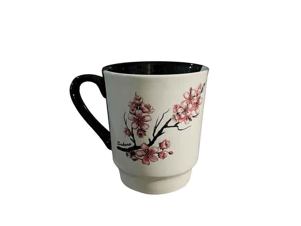 Чашка Славянск Водолей 700 мл Бело-коричневый (979457)