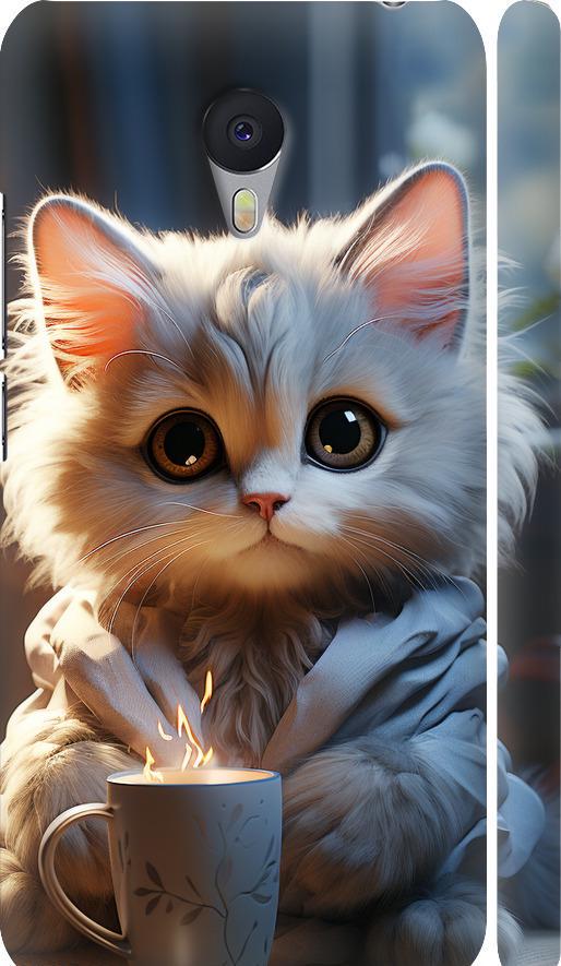 Чехол на Meizu M3 Note White cat (5646m-256-42517)