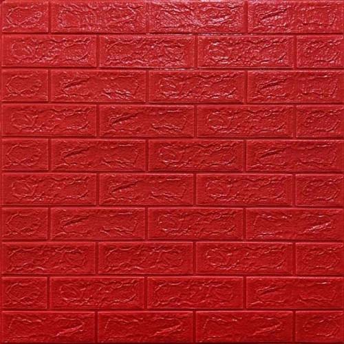 Панель самоклеюча 3D під червону цеглу 700x770x5 мм