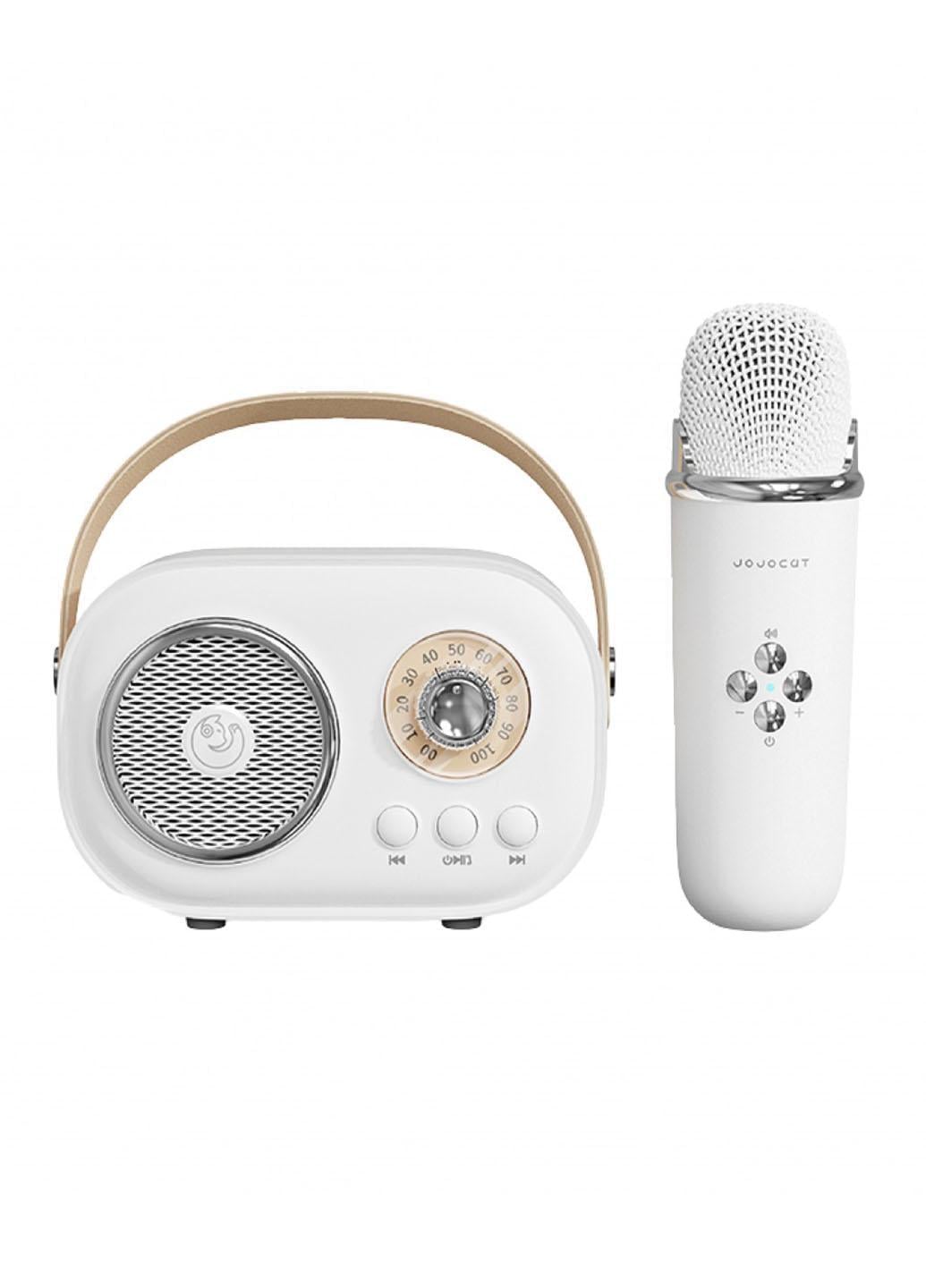 Колонка Bluetooth Platinum C-20 BT/TF/USB/FM з мікрофоном портативна та вологозахистом 5 Вт Білий (1220092L)
