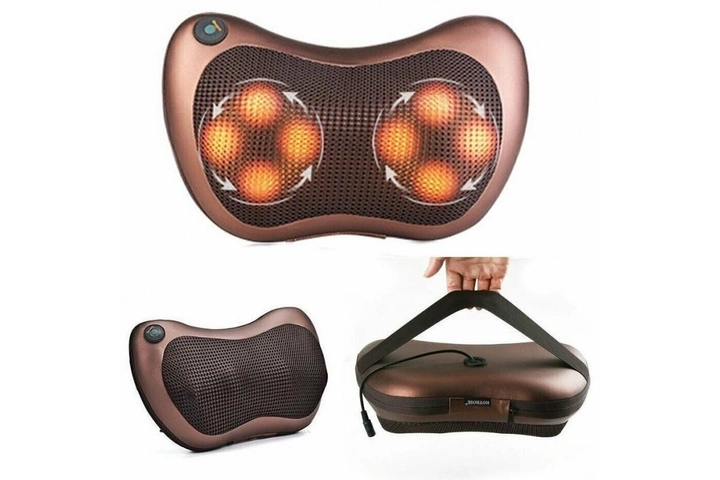 Массажер для шеи MASSAGE PILLOW роликовый (13123) - фото 7 Массажер для шеи MASSAGE PILLOW роликовый (13123) - фото 7