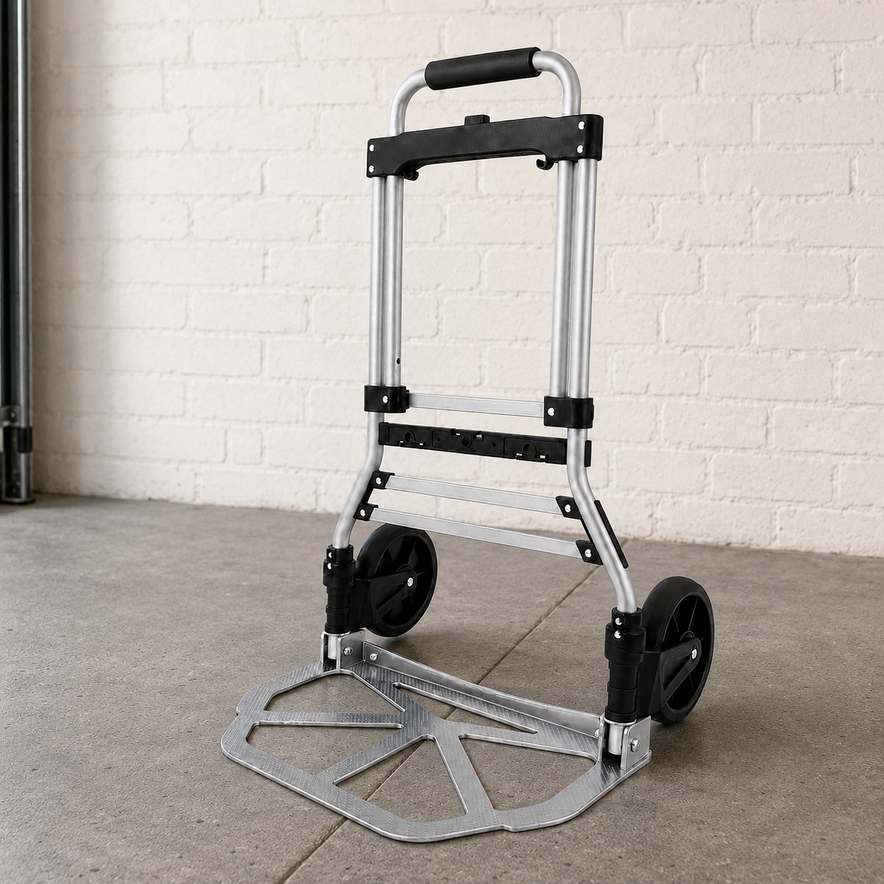 Тележка складская Helper HP-1200 90 кг 489х452х1080 мм противоскользящая платформа Тележка складская Helper HP-1200 90 кг 489х452х1080 мм противоскользящая платформа