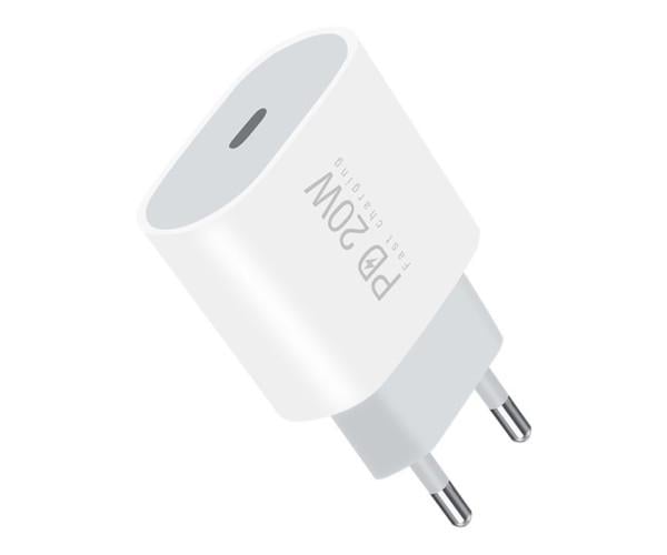 Зарядний пристрій мережевий WUW-C178 PD20W 3A White