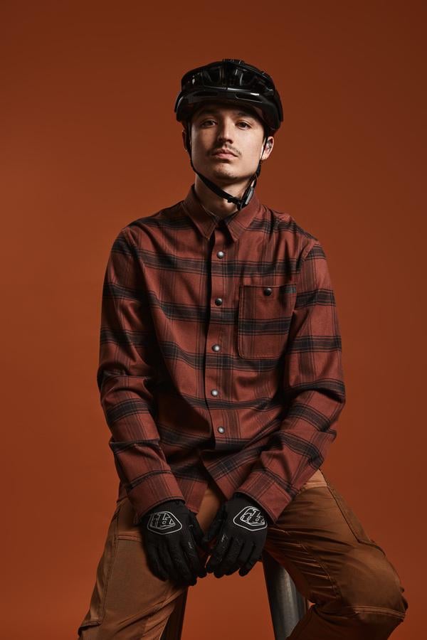 Сорочка TLD Grind Flannel Stripe Russet M (827260023) - фото 6