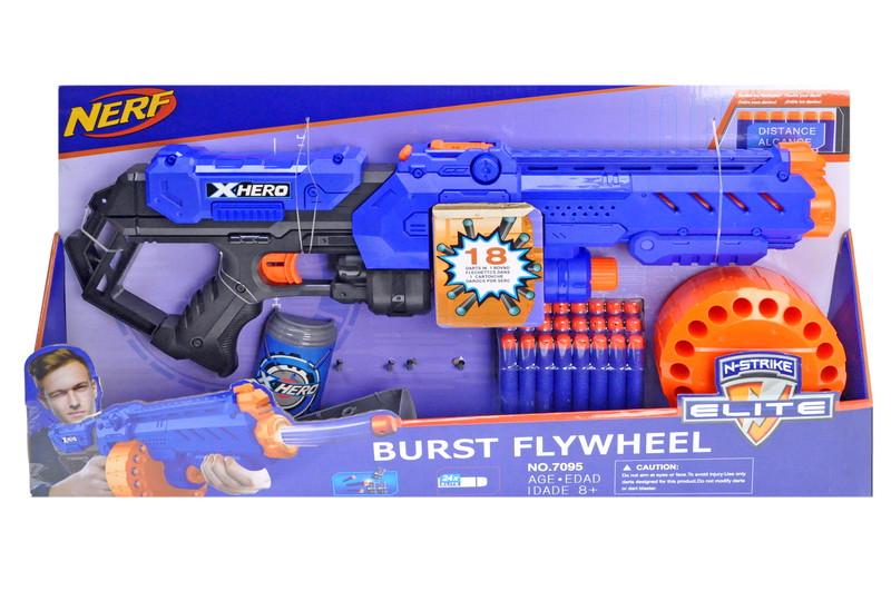 Бластер Nerf 7095 з поролоновими кулями (Збр7095 simb L)