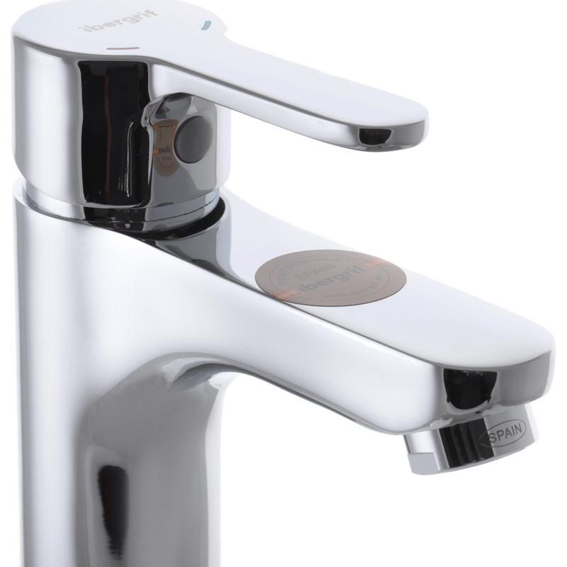 Смеситель для умывальника Ibergrif Square M11022 IB0022 Латунь/Хром (IB0022)