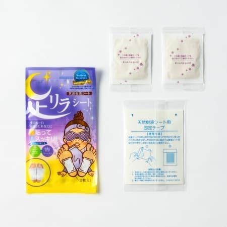 Пластыр MEGUMI для ног лаванда 2 шт.