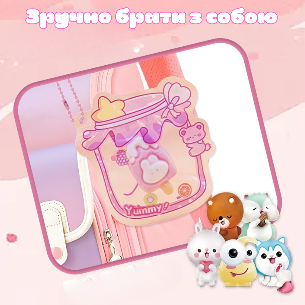 Набір для виготовлення сквішів Створи сквіш сам Таба лапок антистресів дитячий 6 шт. (9003) - фото 3