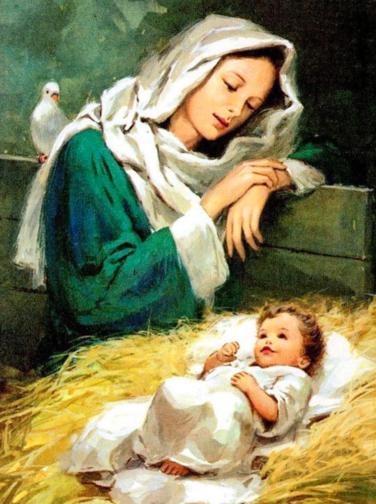 Алмазная мозаика на подрамнике Діамантові ручки Радость Пришла DIY-178617 вышивка камнями полная выкладка 40x50 см (30134)