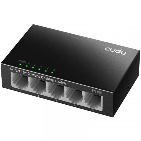 Комутатор Cudy FS105 - фото 2 Комутатор Cudy FS105 - фото 2