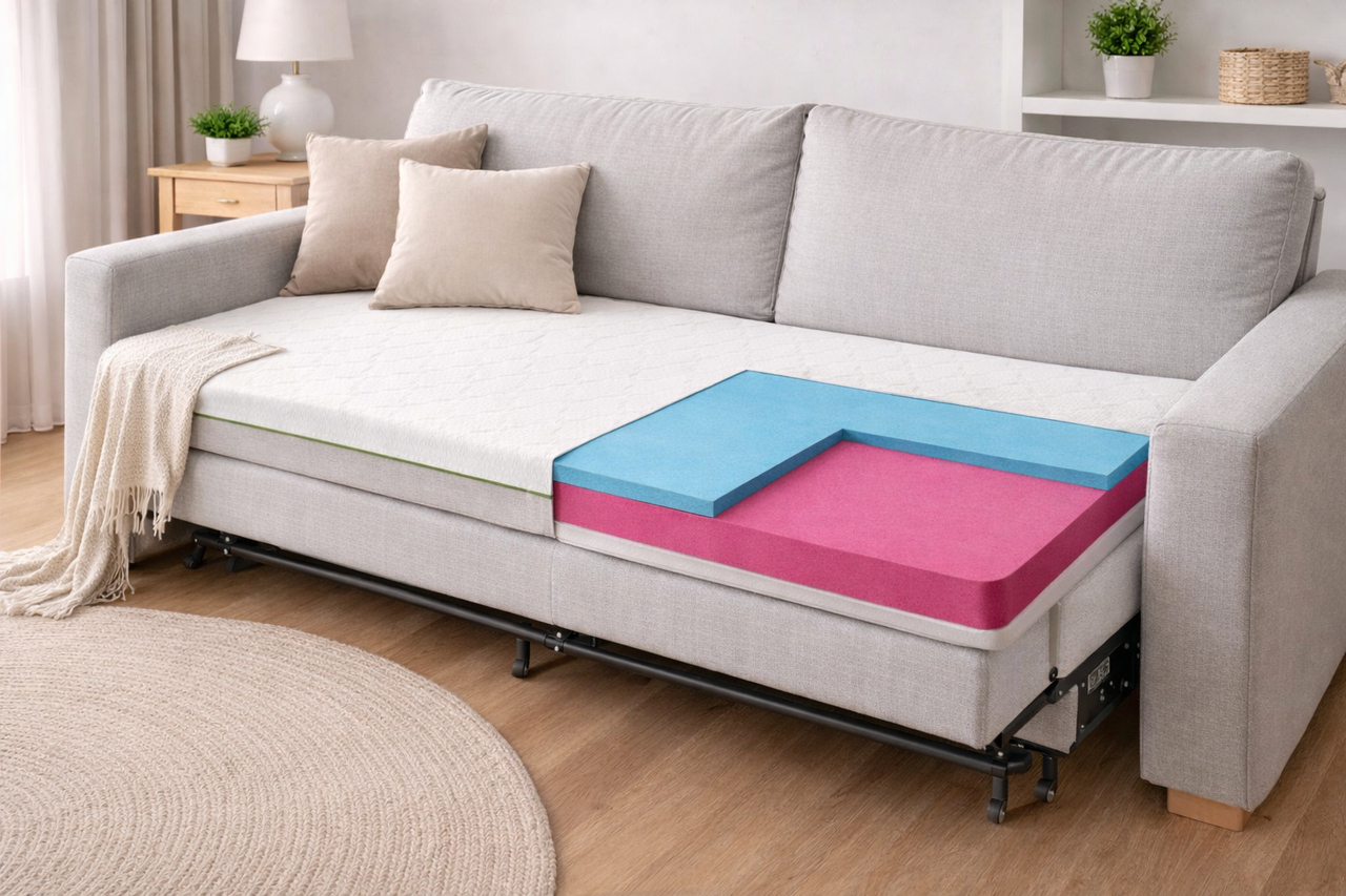 Матрас-топпер iSmart Коала Somni NeoMemory+Sleep Well эффект памяти 140х200х7 см (ISM-051212)