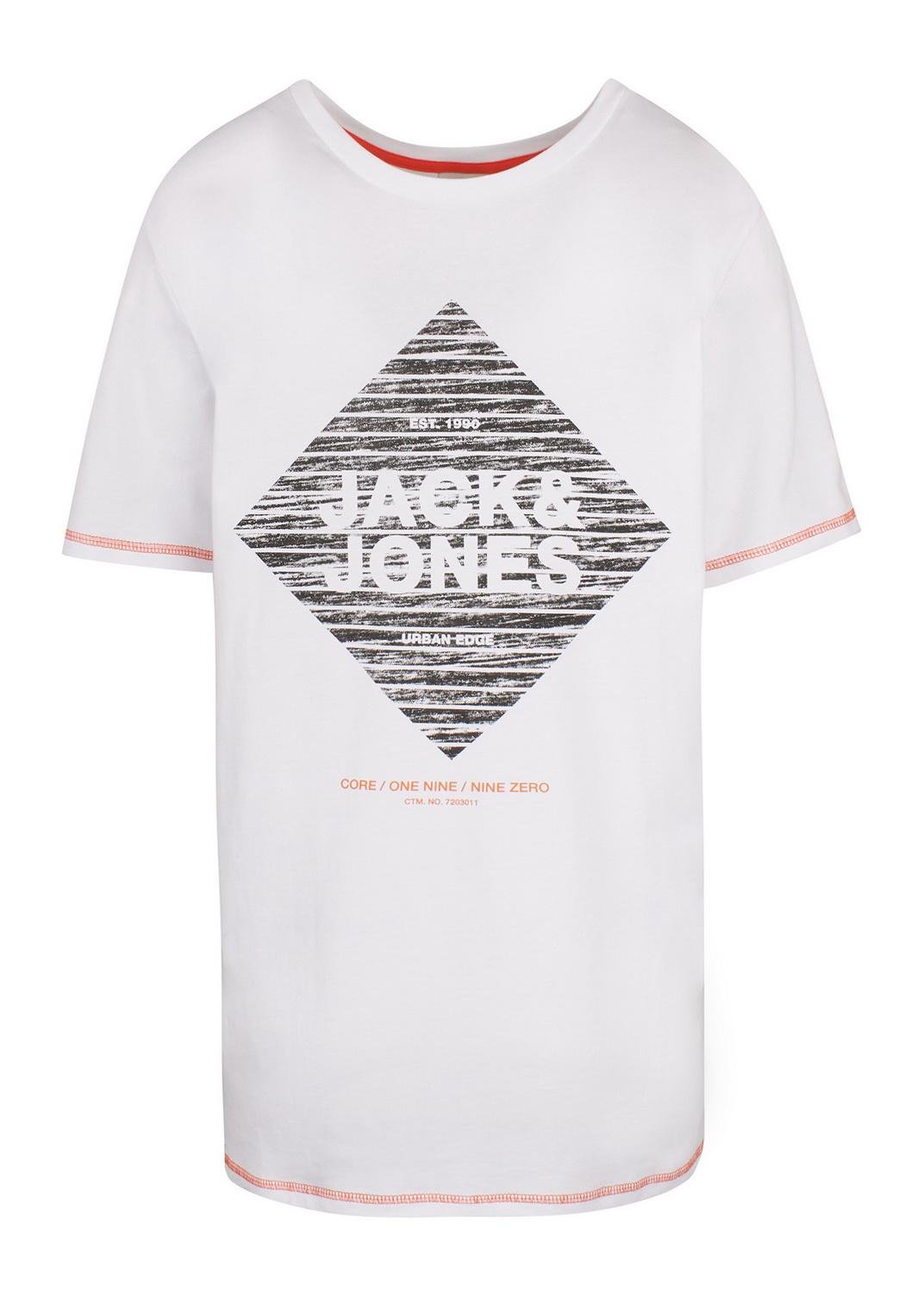 Футболка Jack & Jones 12187538x01 мужская S Белый (173046)