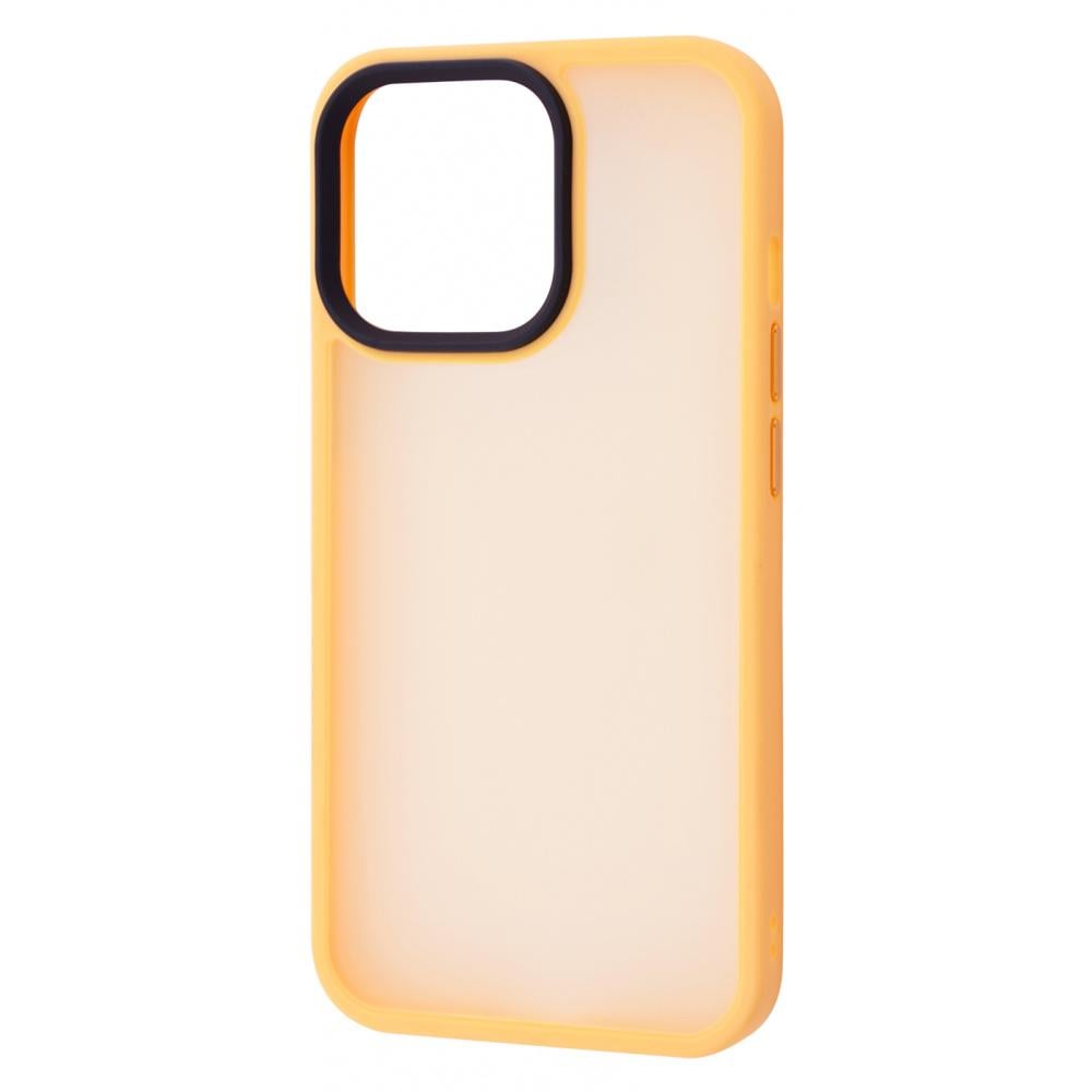 Чохол матовий WAVE Matte Colorful Case Помаранчевий iPhone 13 Pro orange