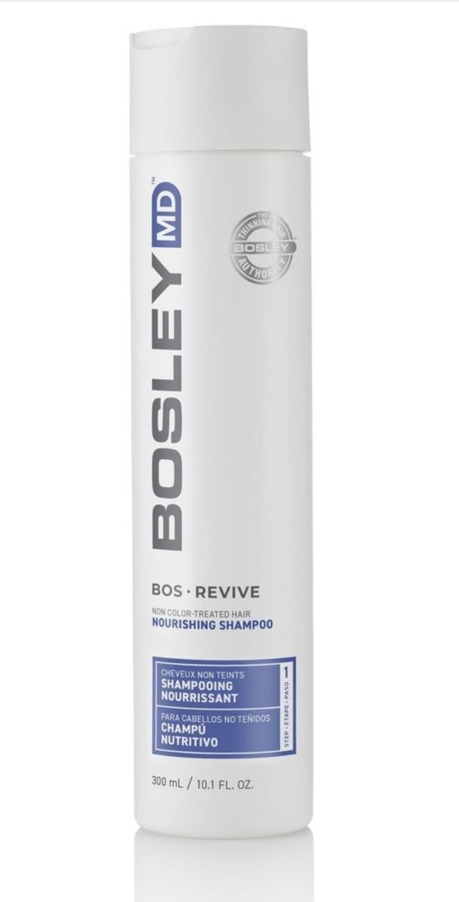 Шампунь поживний для стоншеного нефарбованого волосся Bosley MD Bos Revive Nourishing Shampoo 300 мл