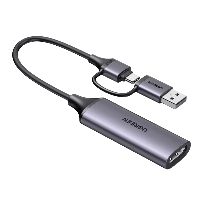Карта видеозахвата UGREEN CM716 HDMI 4K to USB C (25854)