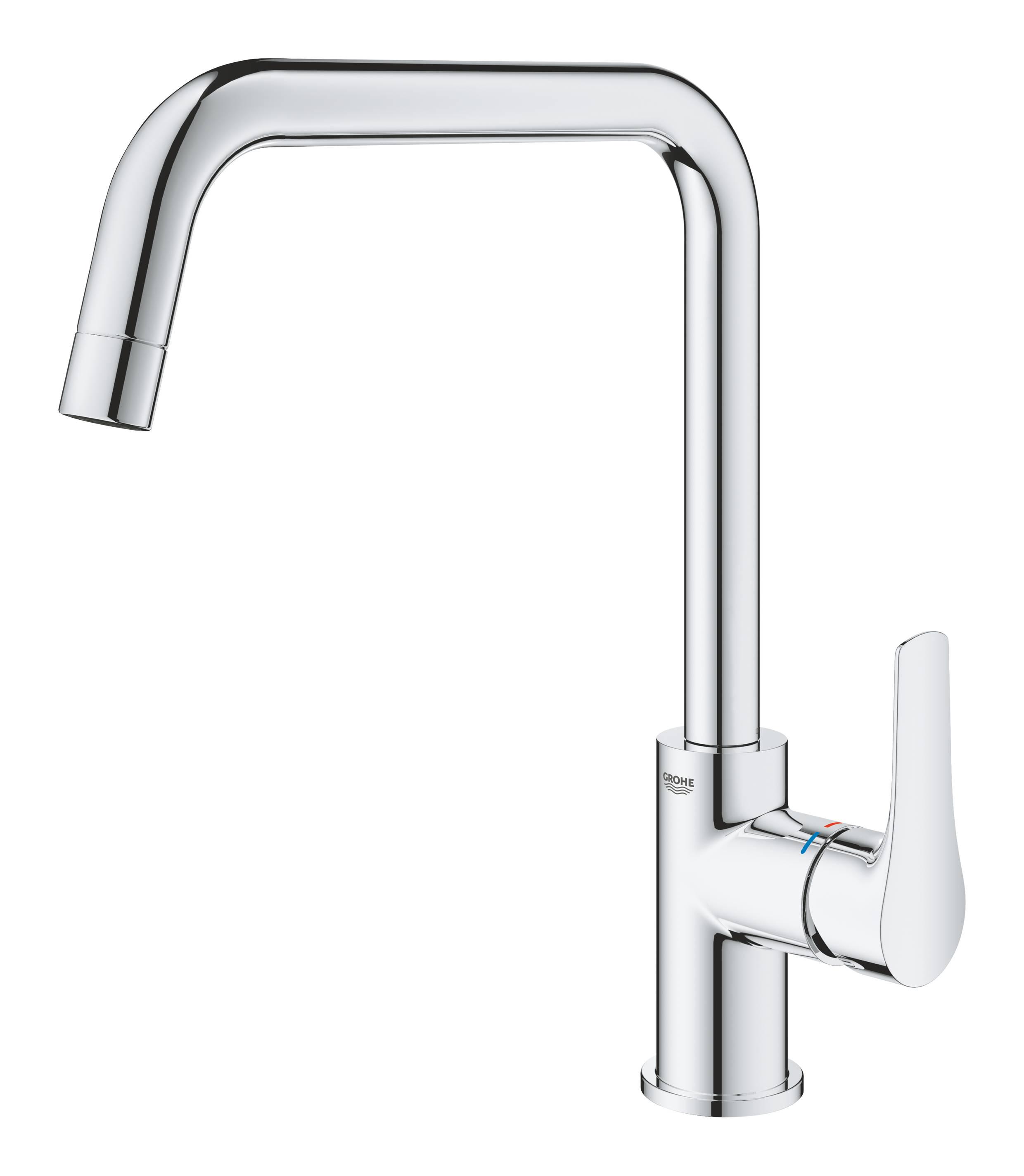 Смеситель для кухни Grohe EUROSMART 30567000 однорычажный Хром (126264) - фото 3 Смеситель для кухни Grohe EUROSMART 30567000 однорычажный Хром (126264) - фото 3