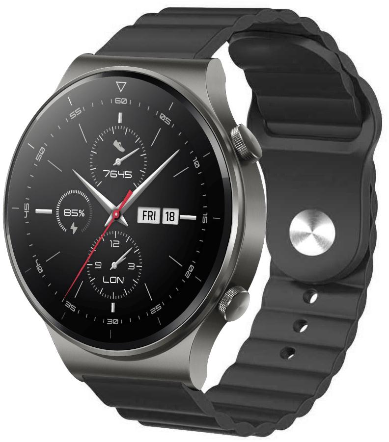 Ремешок Wave для Huawei Watch GT 2 Pro Black (23366-2B)