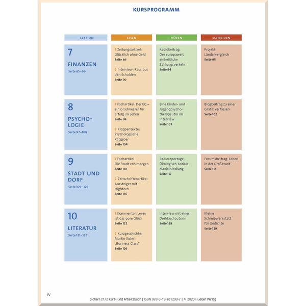 Книга "Sicher! C1.2 Kursbuch und Arbeitsbuch mit CD-ROM zum Arbeitsbuch Lektion 7–12" (ISBN:9783197012087) - фото 3