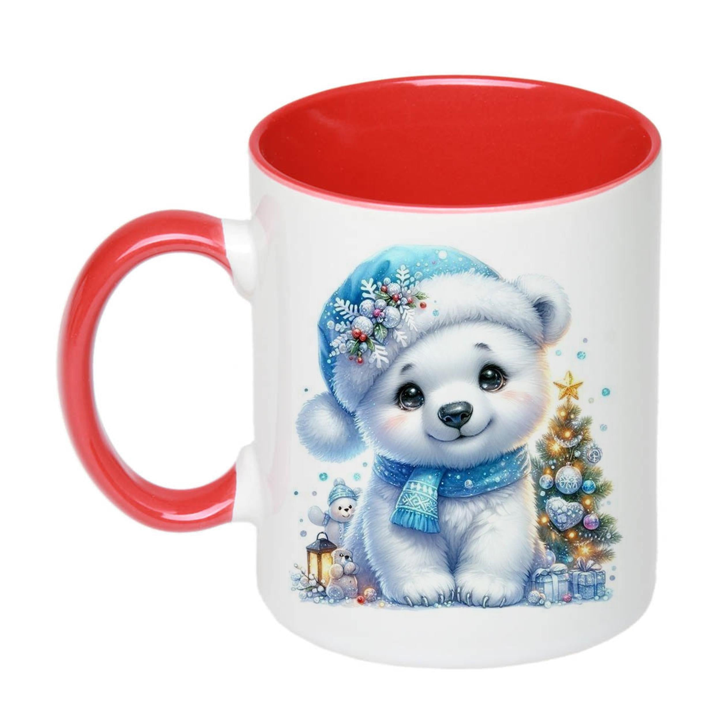 Чашка с печатью Пусть обязательно сбудутся все твои большие мечты 330 мл Красный (21715)