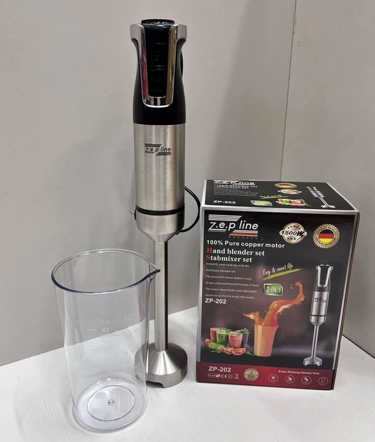 Погружной блендер Zepline ZP-202 2в1 1500 Вт - фото 5 Погружной блендер Zepline ZP-202 2в1 1500 Вт - фото 5