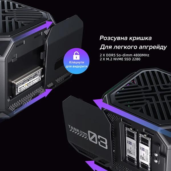 ᐉ ПК мини WizBox Cube i7-12700H 32Гб/1ТБ с дискретной видеокартой RTX ...